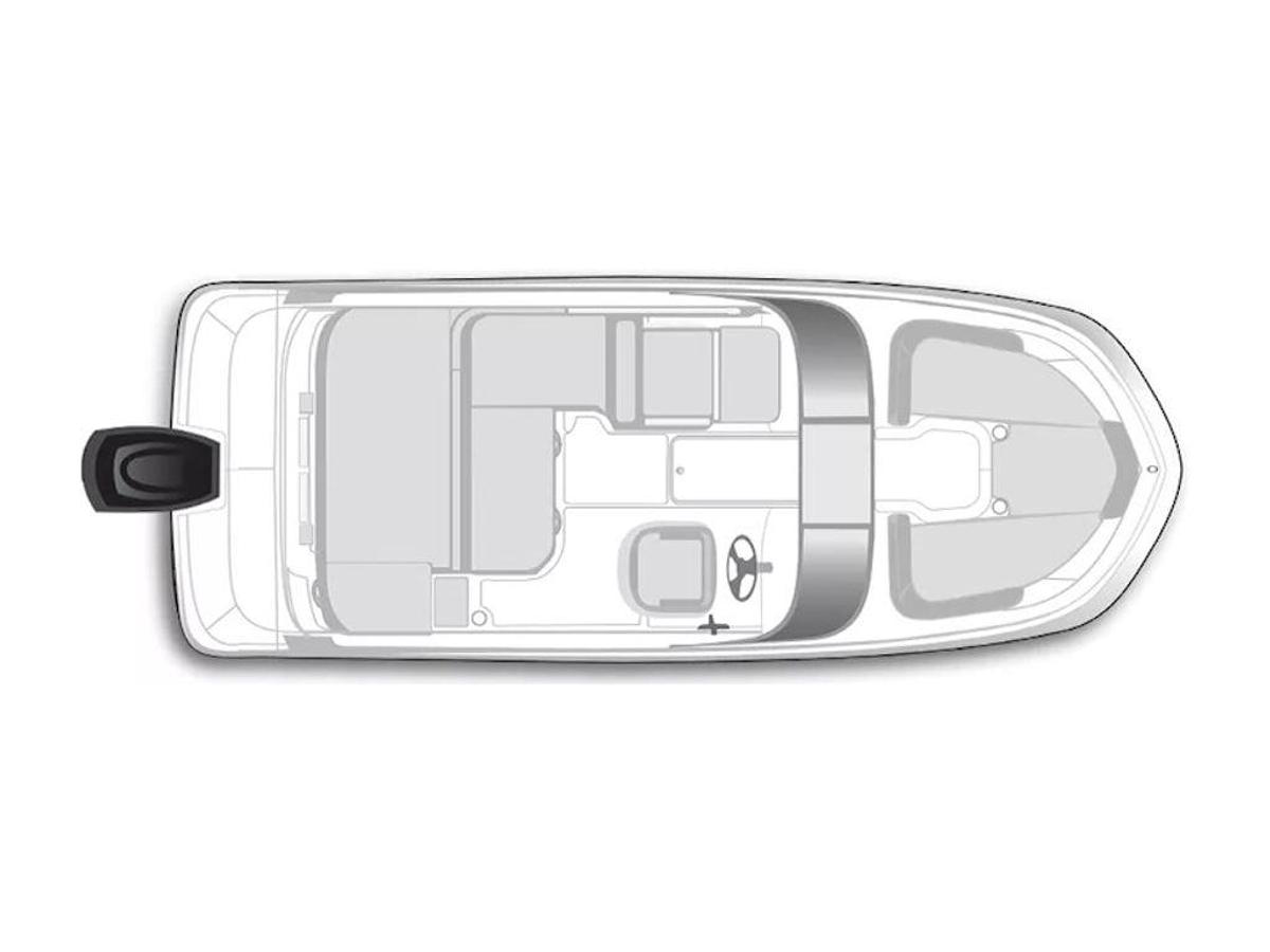 2025 Bayliner VR5 Bowrider - Outboard Base