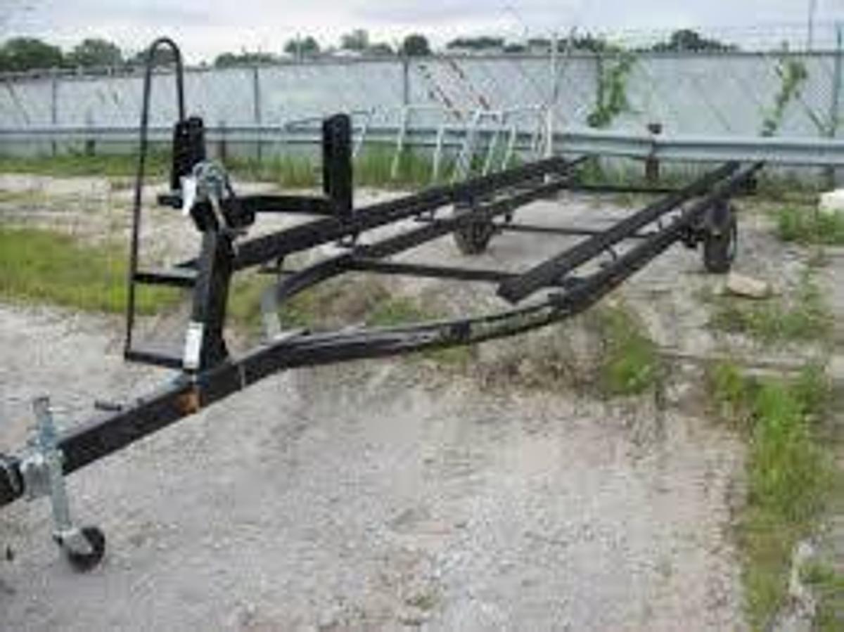 PONTOON TRAILER 20' (PAINTED)