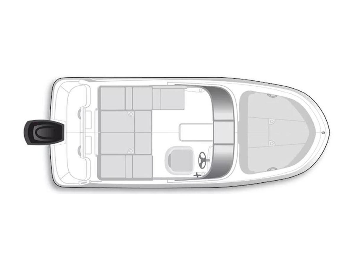 2025 Bayliner VR4 Bowrider - Outboard Base