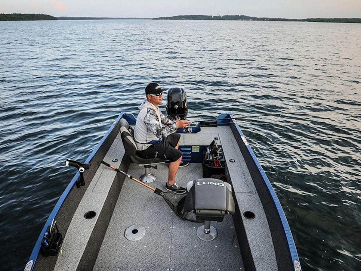 2026 Lund 1650 Angler Tiller
