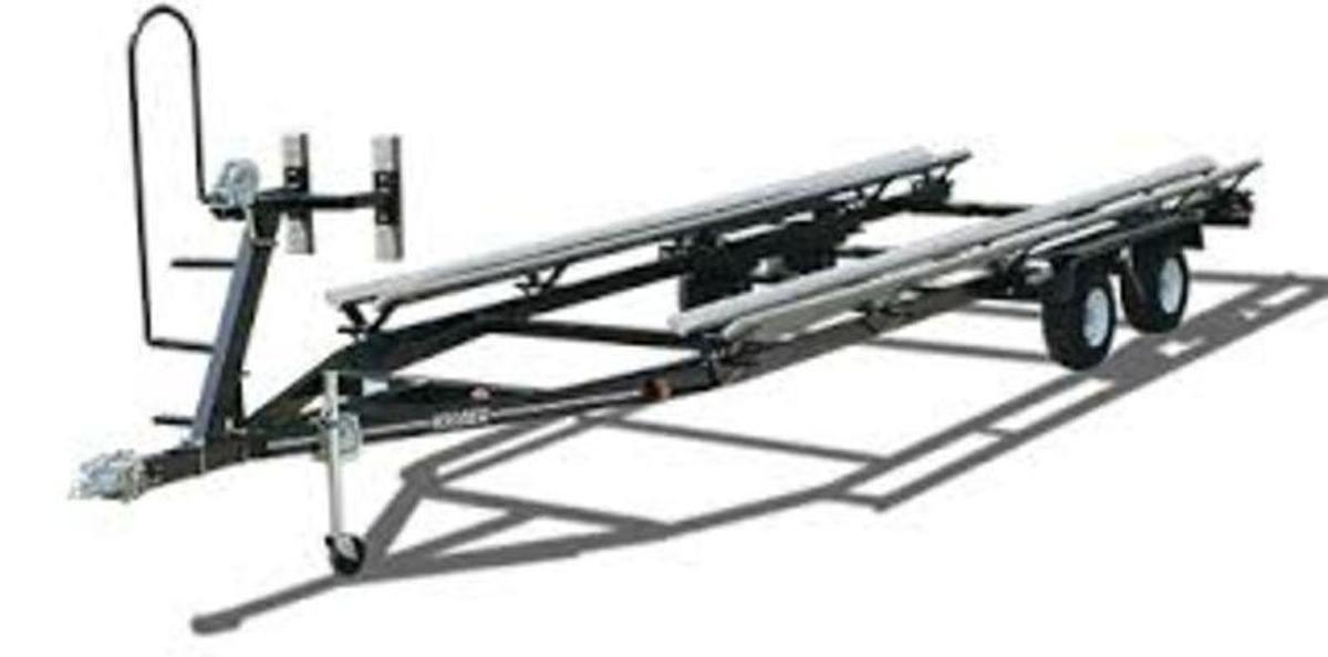 2026 Hoosier Pontoon Trailers WFB222BR-13 WIDE
