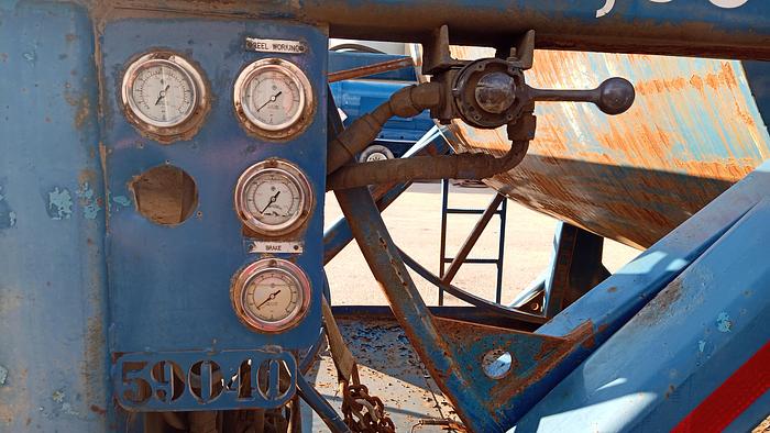 Used CT Reel w/Skid, 152" OD x 86" Drum