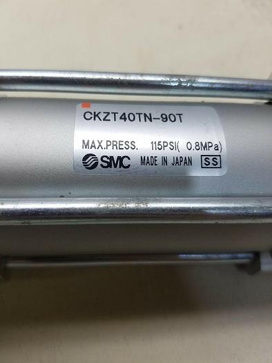 Used SMC CKZT40TN-90T, Pneumatic Clamp