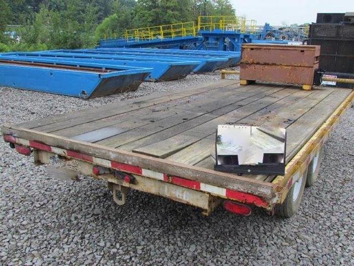 Used 2003 Patriot 16 Foot Flatbed Trailer