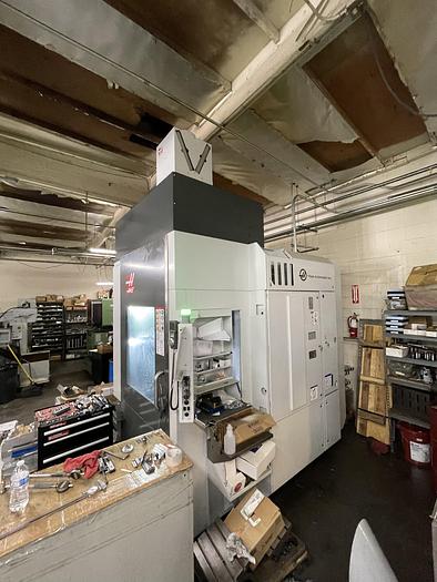 Used 2019 HAAS UMC-750SS 5-Axis CNC Vertical Machining Center