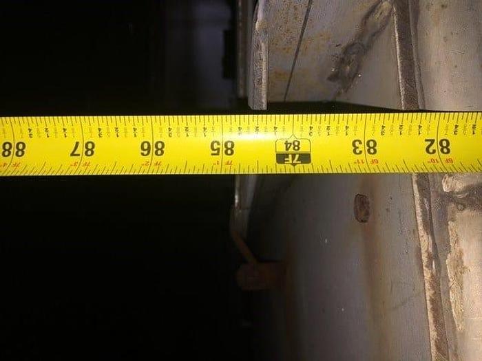 Used 325  CU. FT. RIBBON BLENDER – S/S – #9004