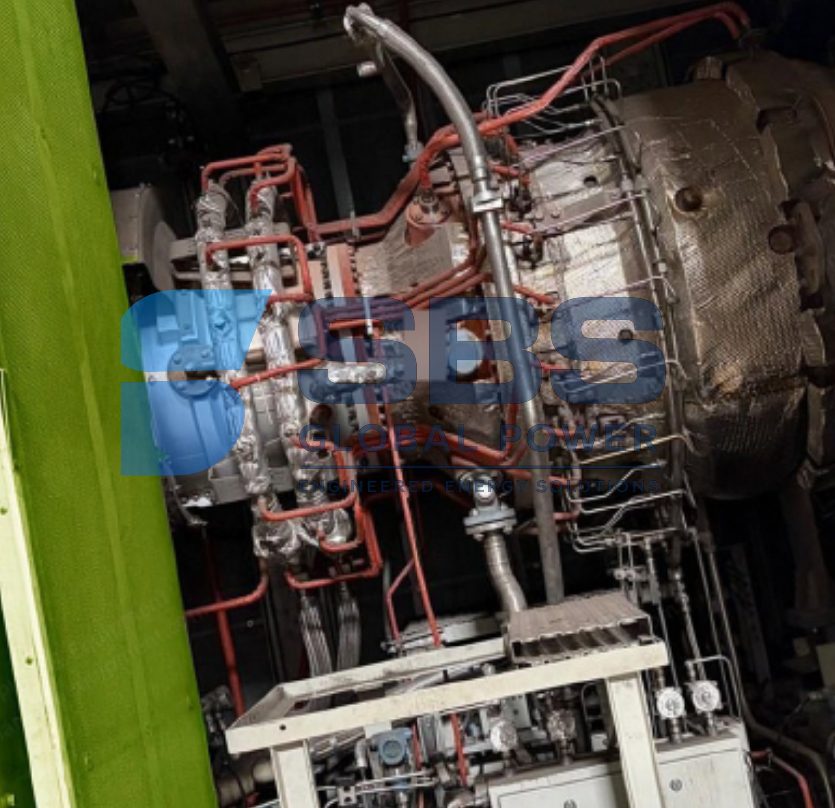 Used 2015 Solar Turbines Titan 130 Natural Gas Turbine Generator Package – 50 Hz, 11 kV ABB Generator