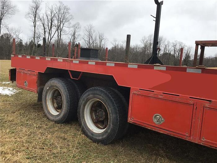 Used 1998 Freightliner FL 112 Flat Bed Water Truck