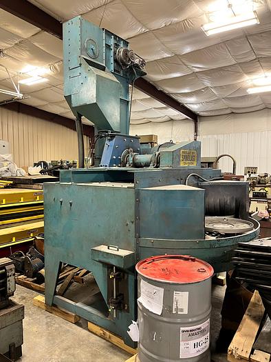 Used Wheelabrator Table Type Shot Blast Machine