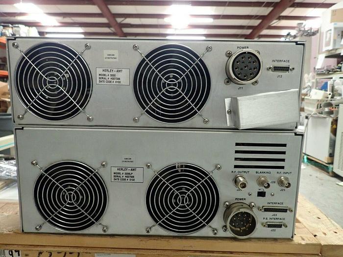 Used Varian Herley-AMT 3200LP Power Amplifier and 3000 Power Supply