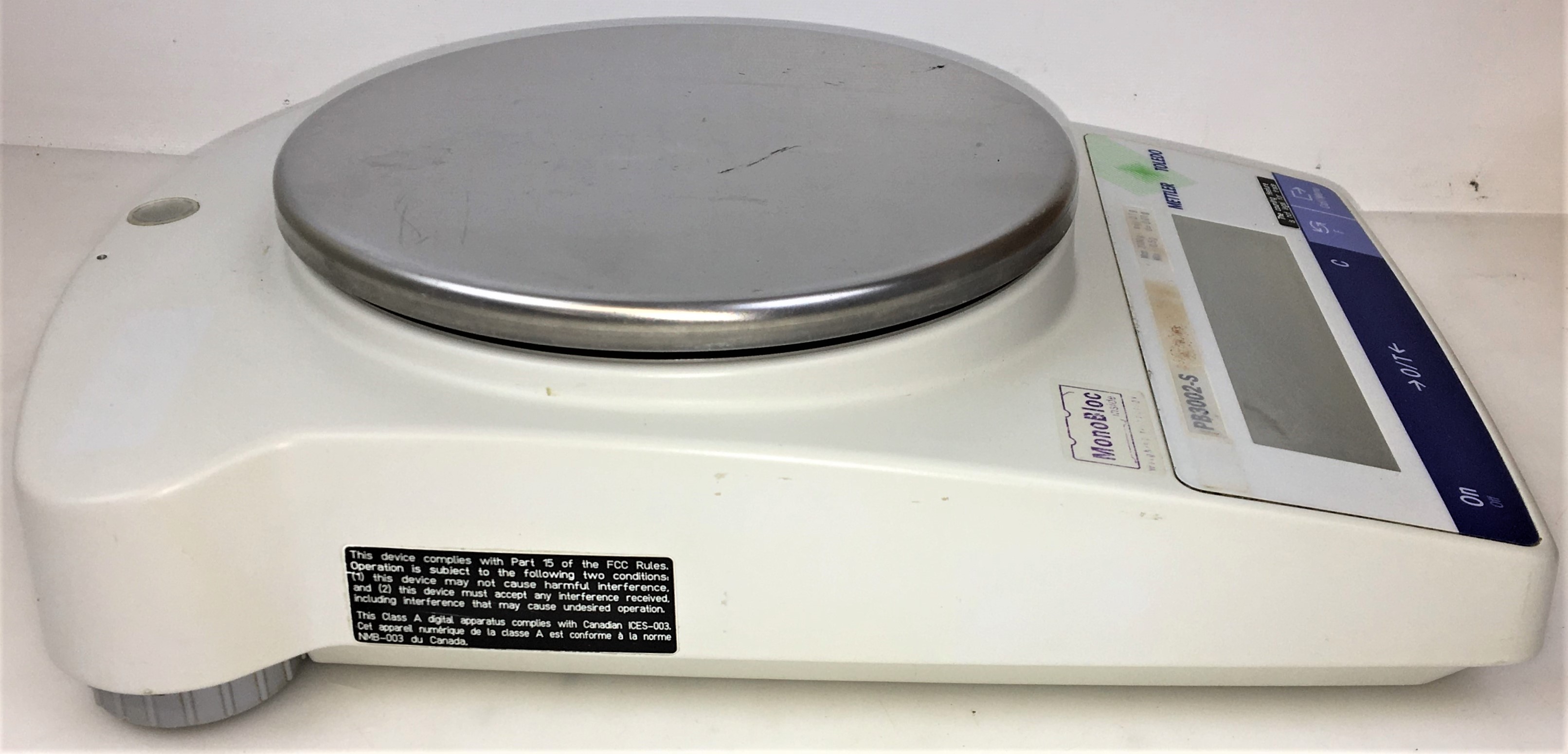 Used Mettler Toledo PB3002-S FACT Top-Loading Balance -  3100g x 0.01g