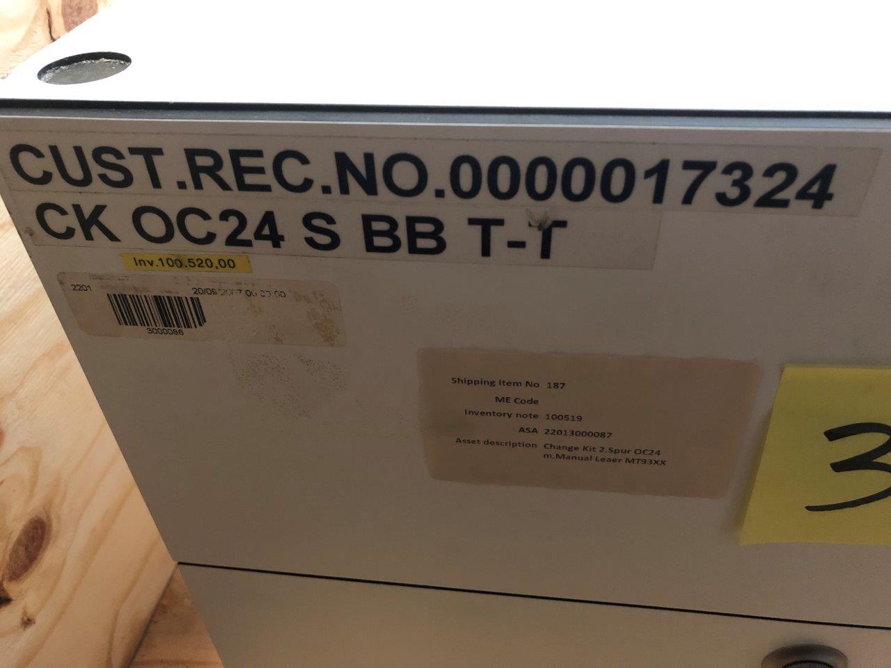 Used Multitest CK OC24 S BB T-T MT93X8 HANDLER CHANGE KIT