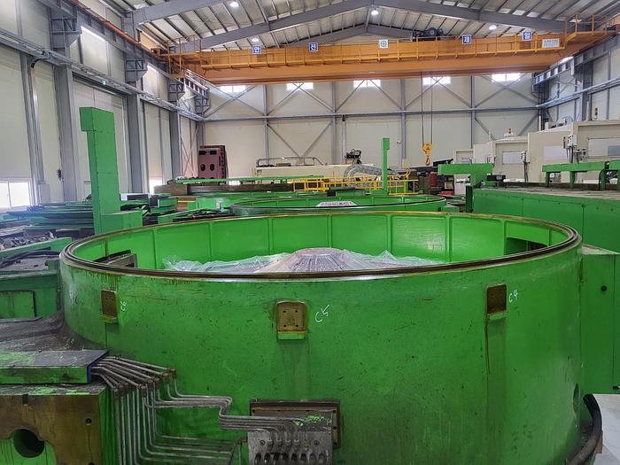 Used Lathe Vertical Turning CNC Hankook VTB 4550E