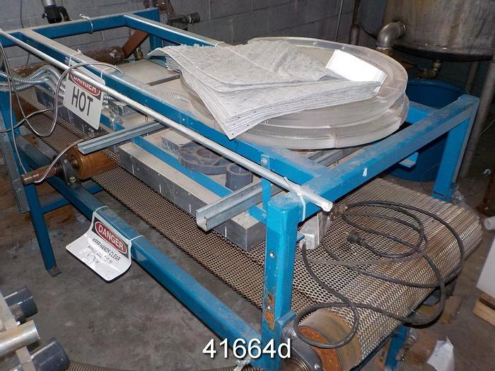 Used Lab Paper Machine Former, Dryer, Tank #41664