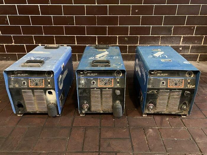 Used Miller XMT 456 CC/CV DC Inverter Arc Welder 230/460V (Lot Of 3) *Parts*