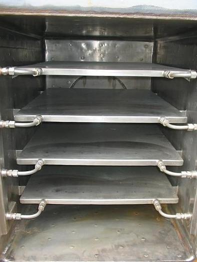 Used 24 SQ. FT. STOKES VACUUM SHELF DRYER 316 S/S
