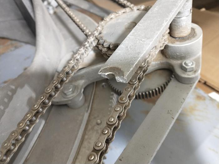 Used MATHEY DEARMAN 4SA MANUAL SADDLE PIPE BEVELING MACHINE 20" - 26"GH400