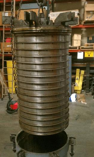 Used NIAGARA HORIZONTAL PLATE FILTER – S/S – 75 PSI
