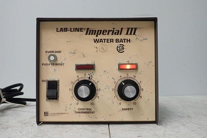 Used Lab Line Instruments Model 18050 Imperial III Laboratory Water Bath