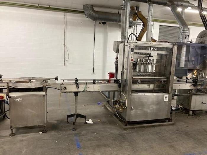 Used Masterfil 6 Head Filling Line