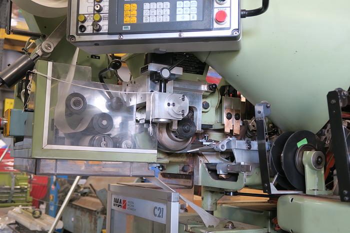 Used (2) IMA C21 TEABAG MACHINES