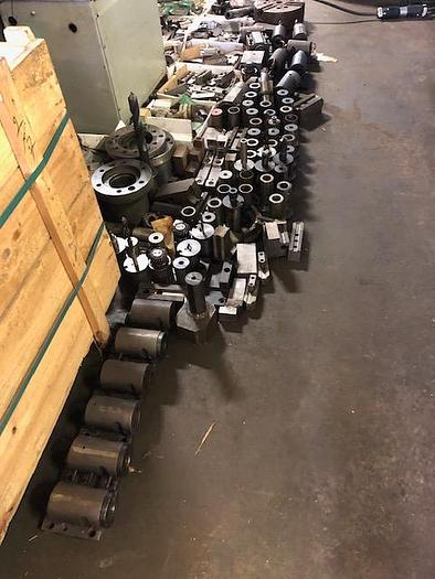 Used WASINO LJ-62M CNC Lathe, FANUC 10T CONTROL - Live Tooling, Lots of tooling !