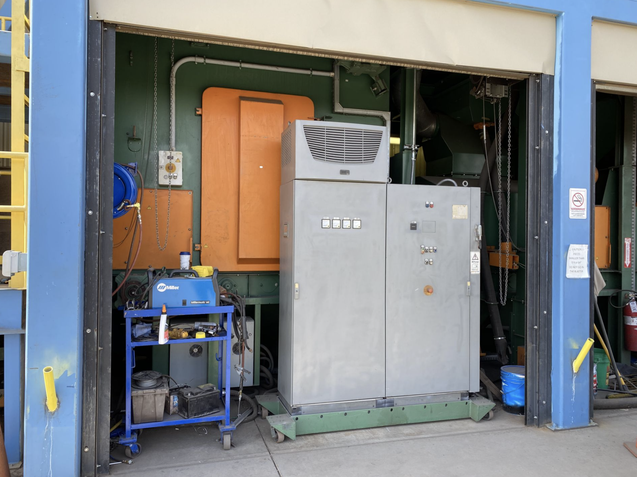 Used PEDDINGHAUS PEDDIBLAST RT-1500 SHOP BLAST MACHINE