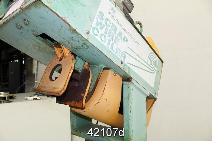 Used Gerrard Ovalstrapping 205X Scrap Wire Coiler #42107