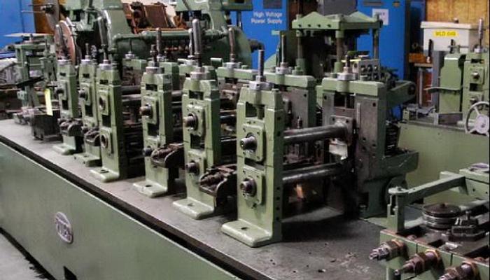 Used 2-1/2´´ (63.5 mm) x .095´´ (2.41 mm) YODER M2 ERW Tube Mill Line