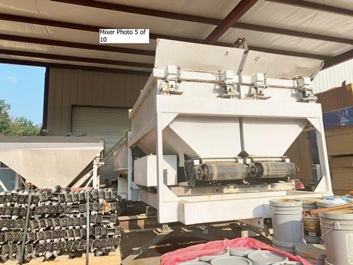 Used Voeller Cyclo Pan Mixer Portable Concrete Batch Plant