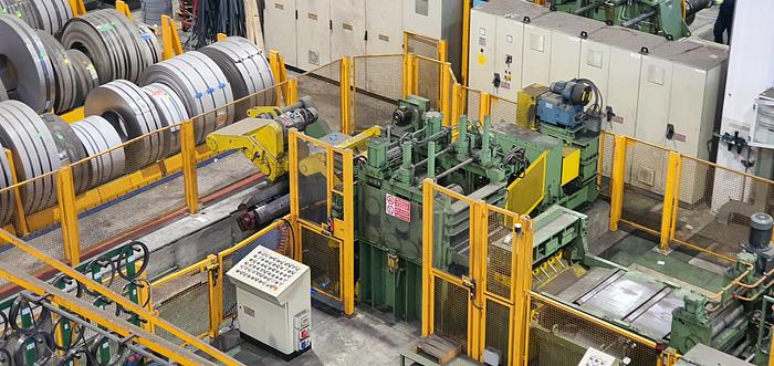Used GUIDA   750mm x 14mm S.S. Slitting Line (Used) #4362