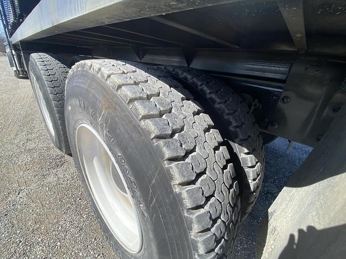 Used 2006 Sterling Flatbed Hiab Crane Truck