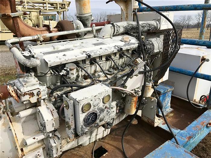 Used 0 Deutz 6-cylinder Diesel Engine & 6”x8” Transfer Pump - Sold
