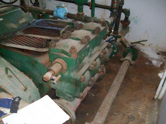 Used Gardner Denver TEE 4x5 Triplex Mud Pump