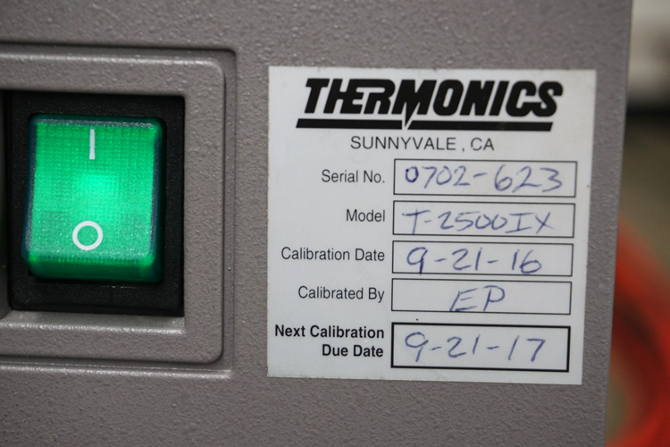 Used 2007 Thermonics  T2500IX