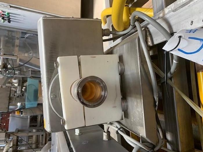 Used SafeLine Stainless Steel Flow - Thru Metal Detector