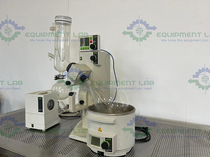 Used Buchi R-210 Rotavapor w/ Buchi V-850 Vacuum Controller & Buchi V-700 Vacuum Pump