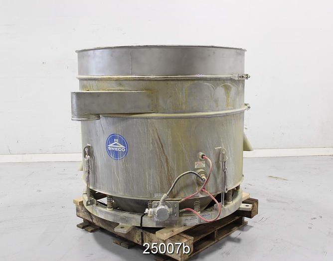 Used Sweco FT60S2410S0WS Vibrating Screen, 60" Diameter #25007