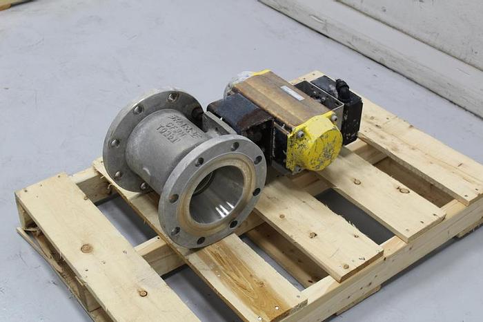 Used Sharpe SPN125 6" Ball Valve, CF8M Body #42272