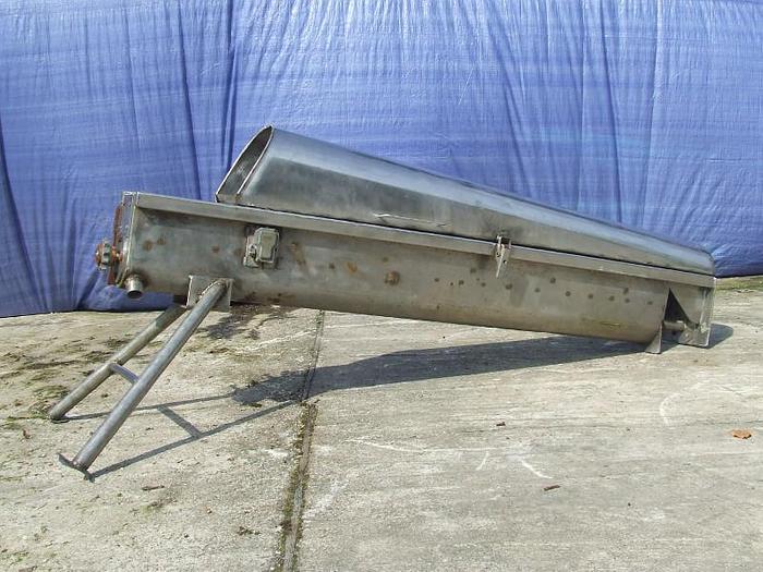 Used Screw conveyor - stainless