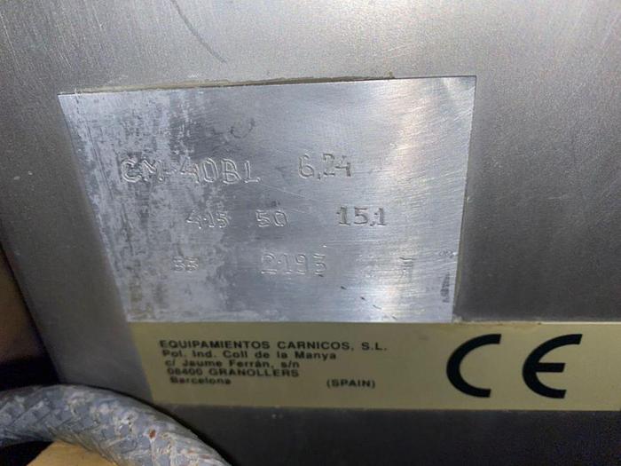 Used MAINCA 40L BOWL CUTTER