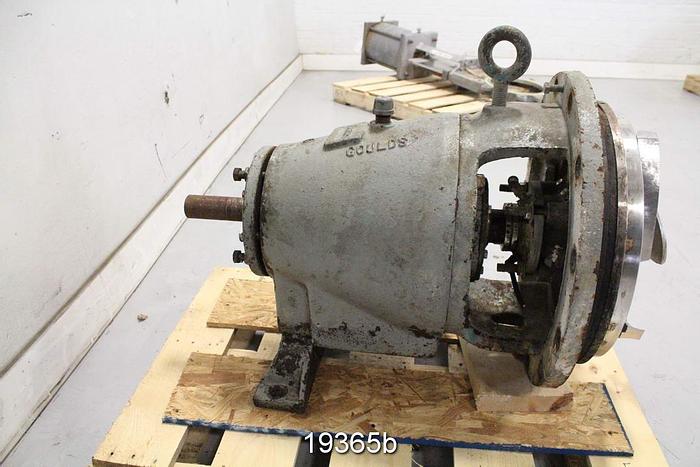 Used Goulds 3175 Power End, 3175S, 18" Stainless Steel Impeller, 2/4 Vane #19365