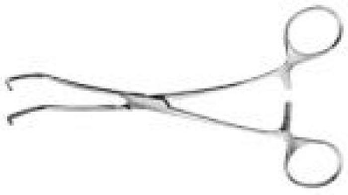 Used Clamp Atraumatic Derra-Cooley Vascular Jaw 21mm by 175mm AESCULAP FB726R