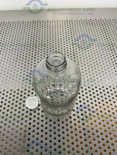 Used Box of 12 - VWR 15900-226 Clear BR Glass Bottle 1000mL w/ Teflon-Lined Closure