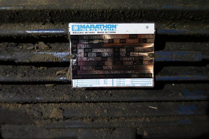 Used CHESTERTON S/S CENTRIFUGAL PUMP 40 HP