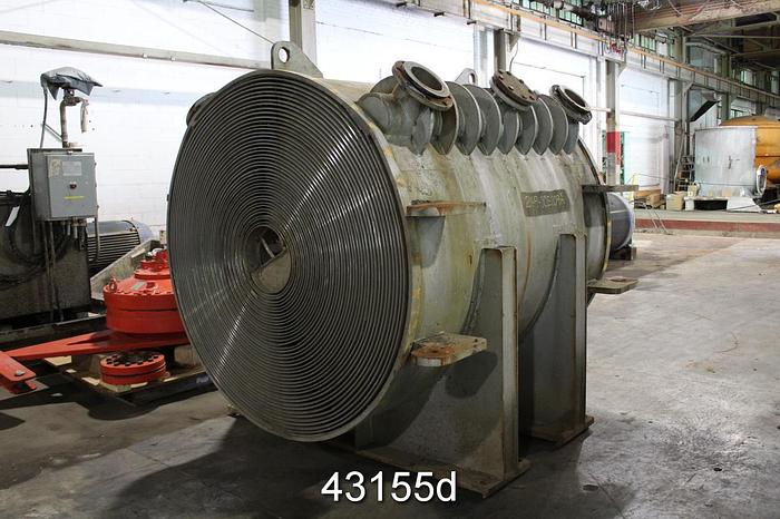Used Alfa Laval Type 1-H Spiral Heat Exchanger #43155