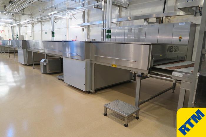 Used Enrobing Line, Cooling Tunnels & Temperers