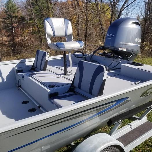 New 2022 G3 20 CCJ DLX Jet Tunnel Hull (Silver/Blue)