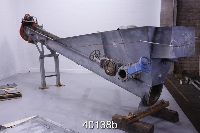 Used Rimpac Sand Separator, 18' Screw Conveyor #40138