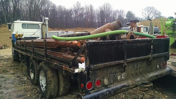Used 1977 International CO4000 Tandem Axle Flat Bed Truck